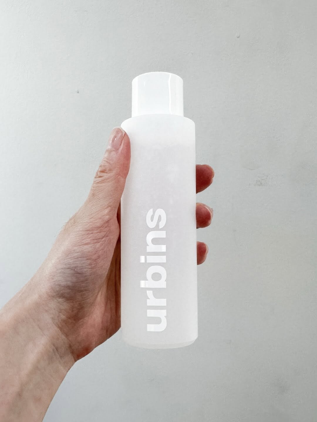 Photo by Orkr Inc. on September 11, 2025. May be an image of hair product, fragrance, water filter, lotion, bottle, water bottle and text.