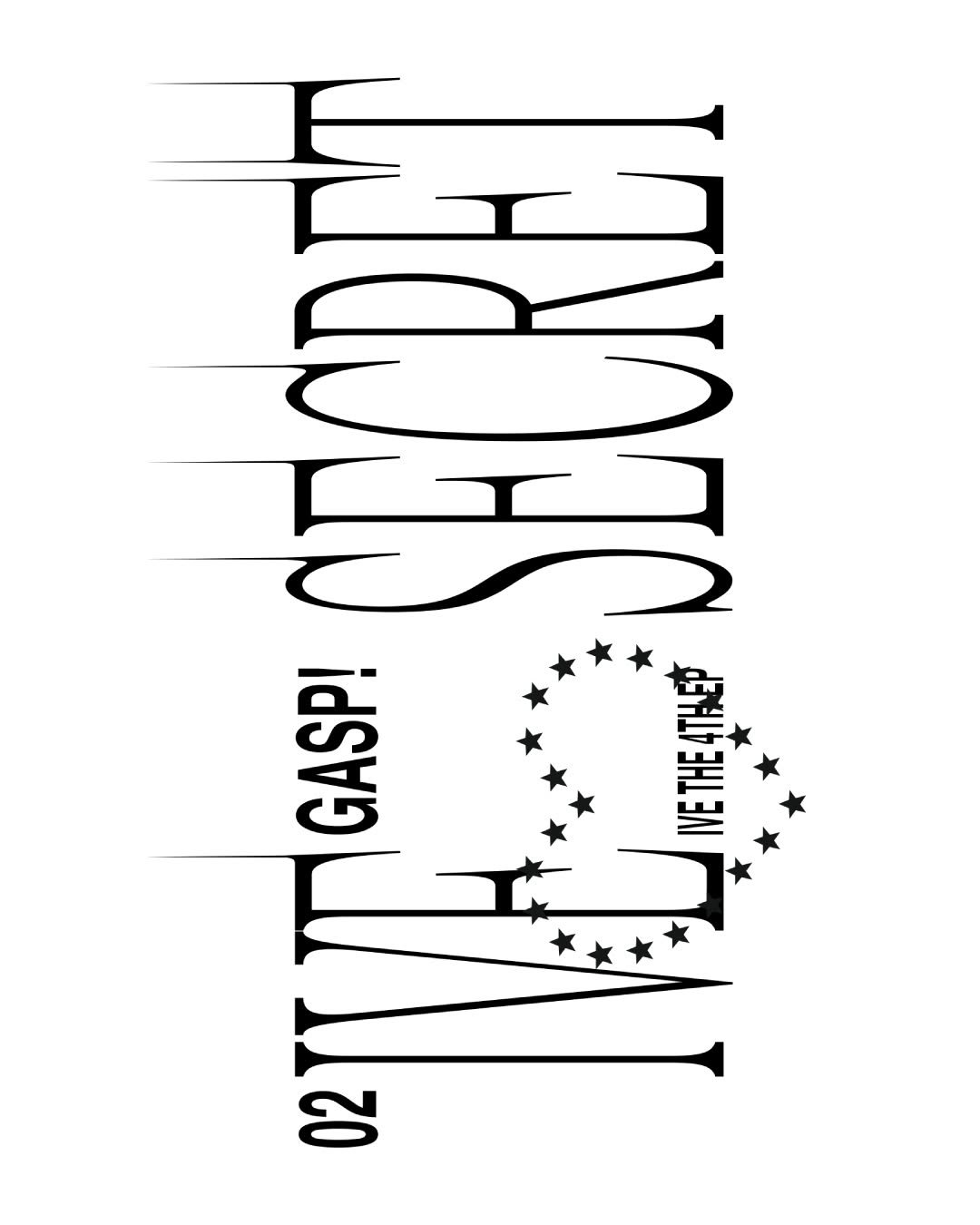 Photo by Orkr Inc. in ORKR with @ivestarship. May be a doodle of magazine, poster and text that says 'GASP! 含 E 쓸 聖 出'.