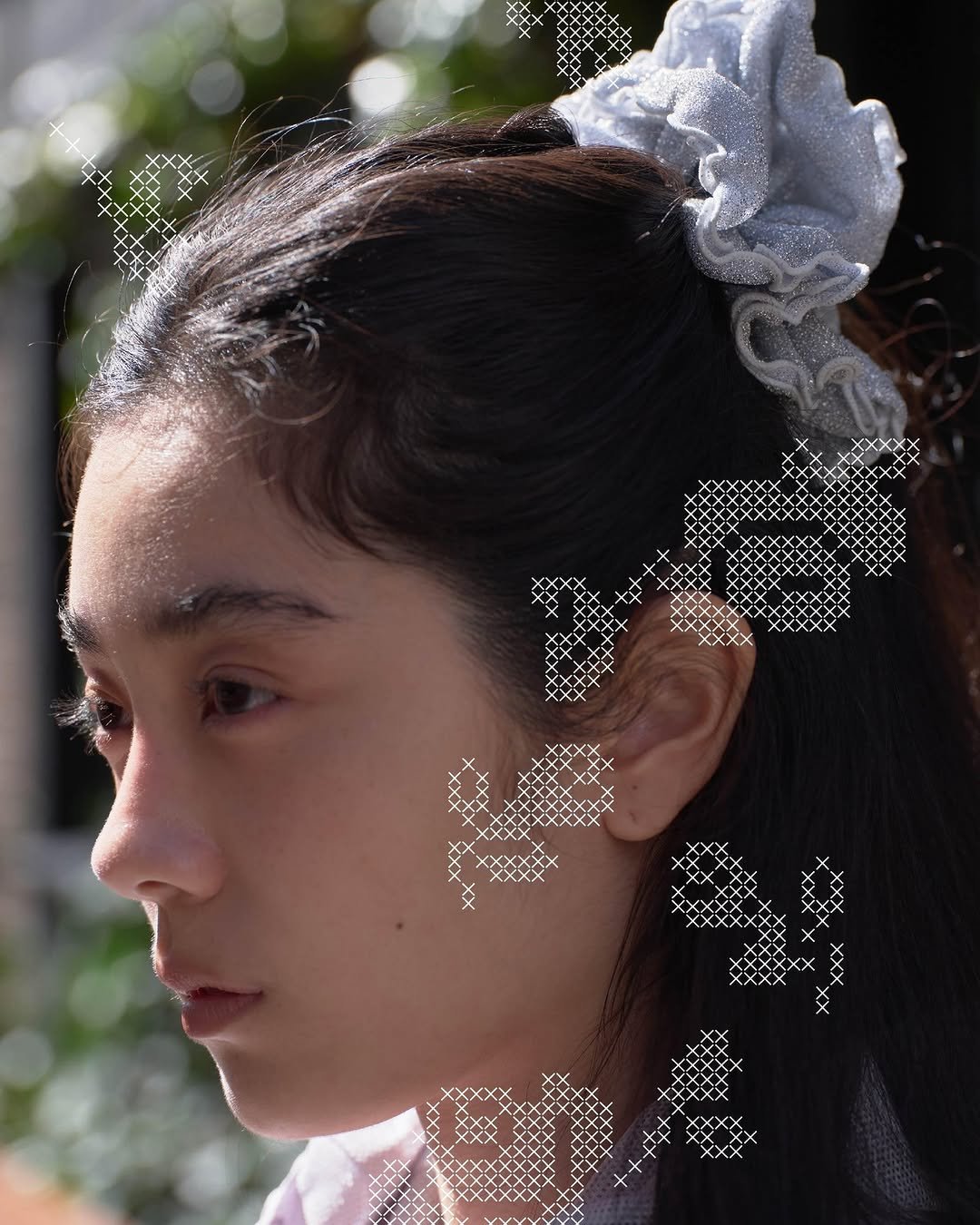 Photo by Orkr Inc. on October 19, 2025. May be a closeup of one or more people, hair, lace, barrette and bow.