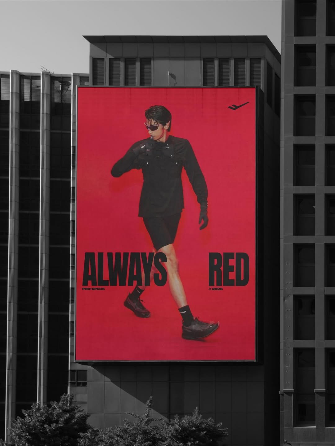 Photo shared by Orkr Inc. on November 17, 2025 tagging @yugo_takano, and @prospecs_kr. May be a black-and-white image of poster, signboard, banner, buildings and text.