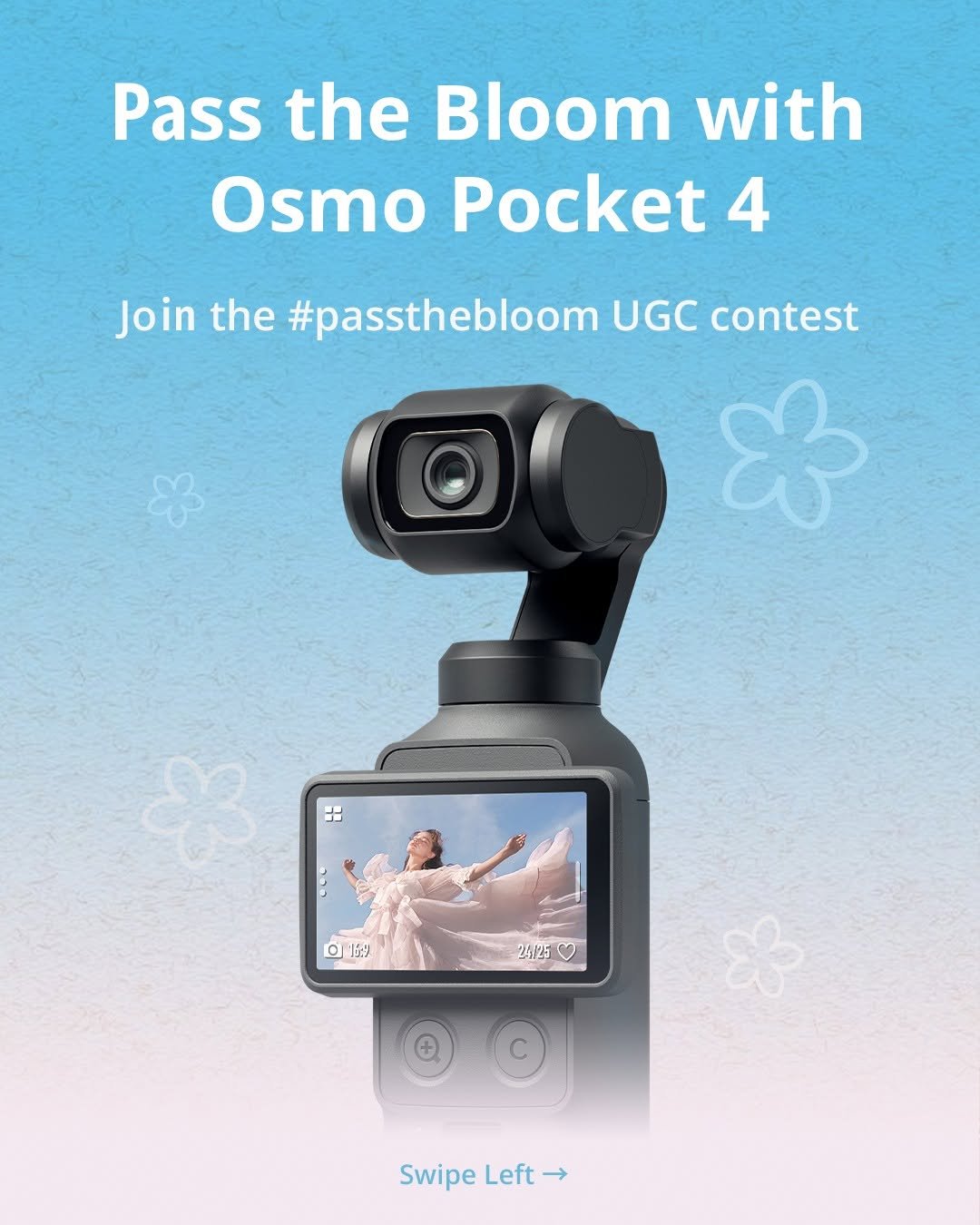 osmo_global 게시물 이미지: Pass the Bloom with DJI Osmo Pocket 4 🌸

Join...