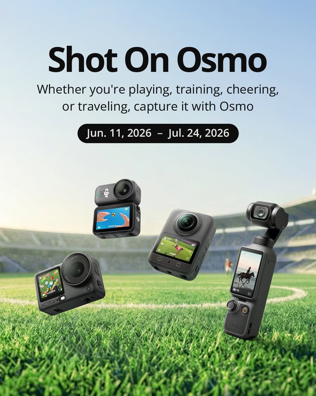 osmo_global 게시물 이미지: Shot On Osmo 🎬
Whether you’re playing,...