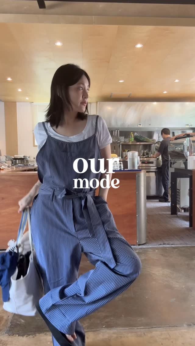 ourmode__ 게시물 이미지: 키치한 오버롤 내일 만나효💙