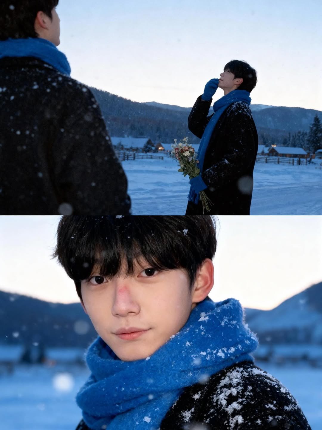 Photo by 박쏠티 / 중학생부터 시작하는 짭짤한 코디 on November 02, 2025. May be an image of duffle coat, goosedown coat and text.