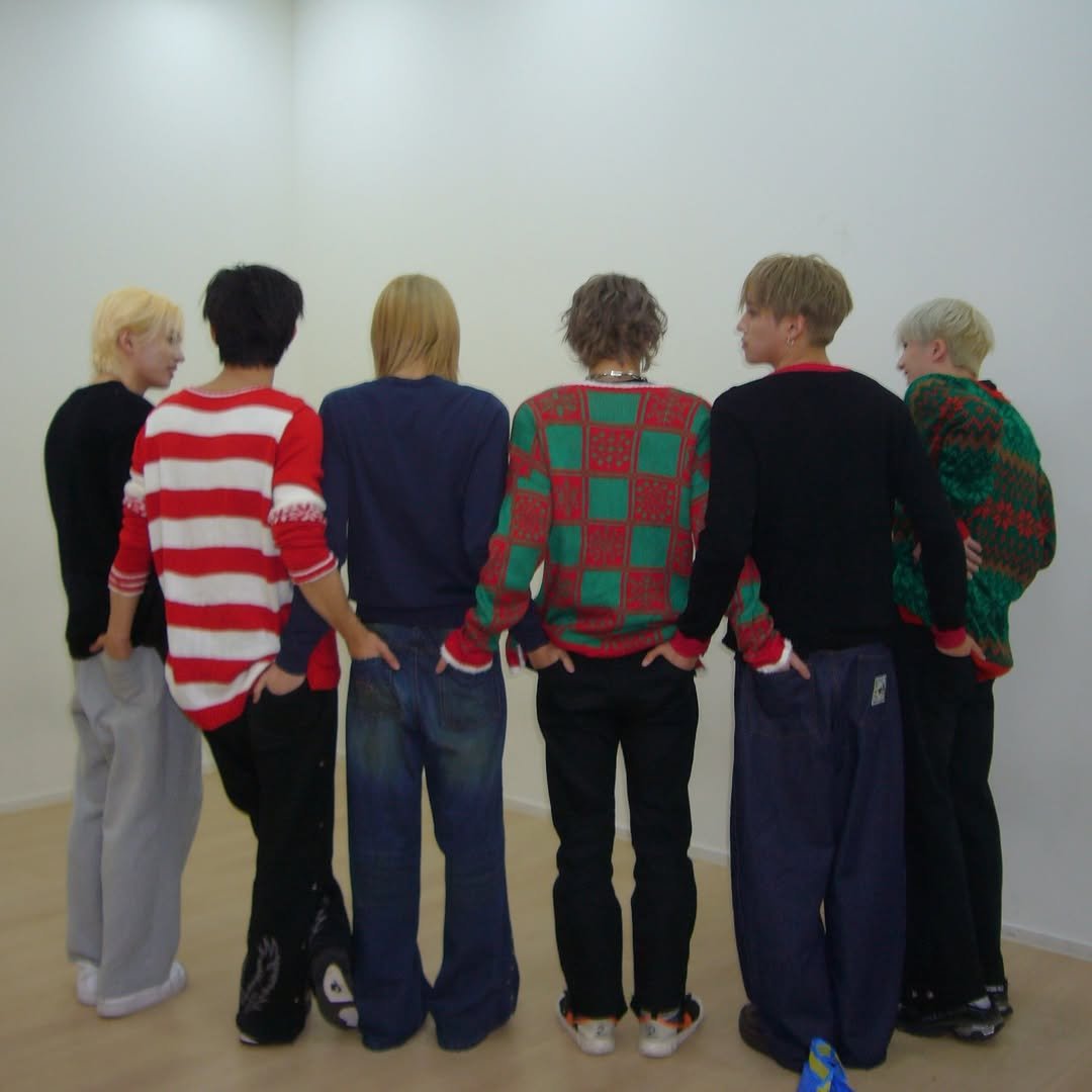 Photo by P1Harmony (피원하모니) on January 01, 2026. May be an image of one or more people, bangs, top and text.