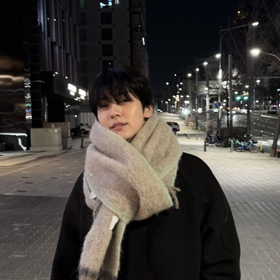 Photo by SOOBIN Of TXT on January 03, 2026. May be an image of duffle coat and overcoat.