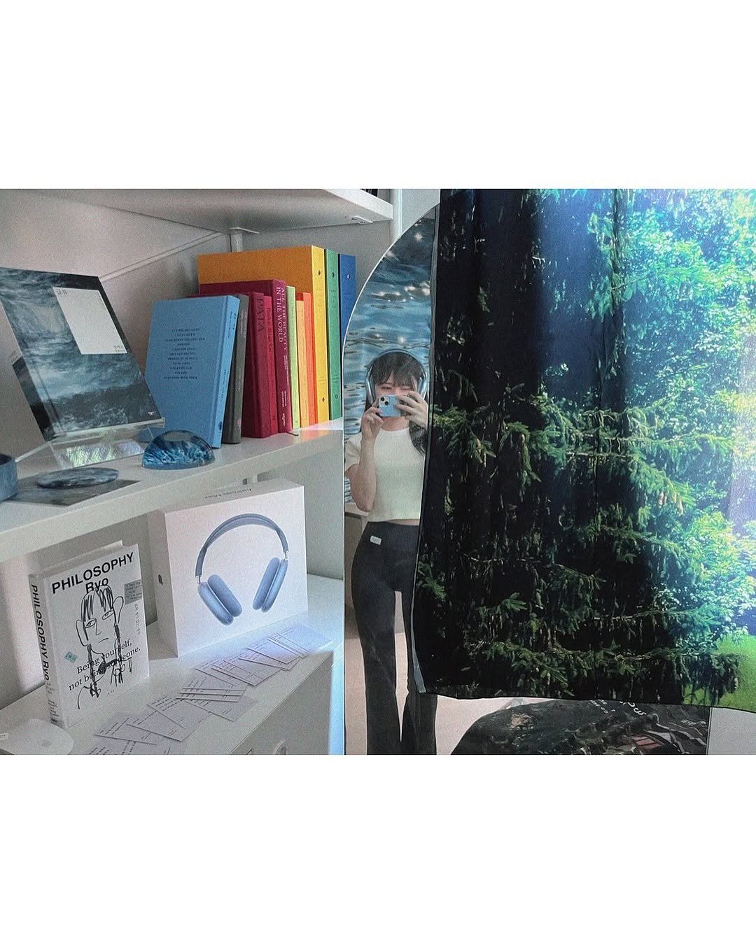Photo by 밍서 on August 03, 2025. May be an image of 1 person, tablet, curtains and text that says 'PHIL PHILOSOPHY PHILOSOPHY SOPHY'.