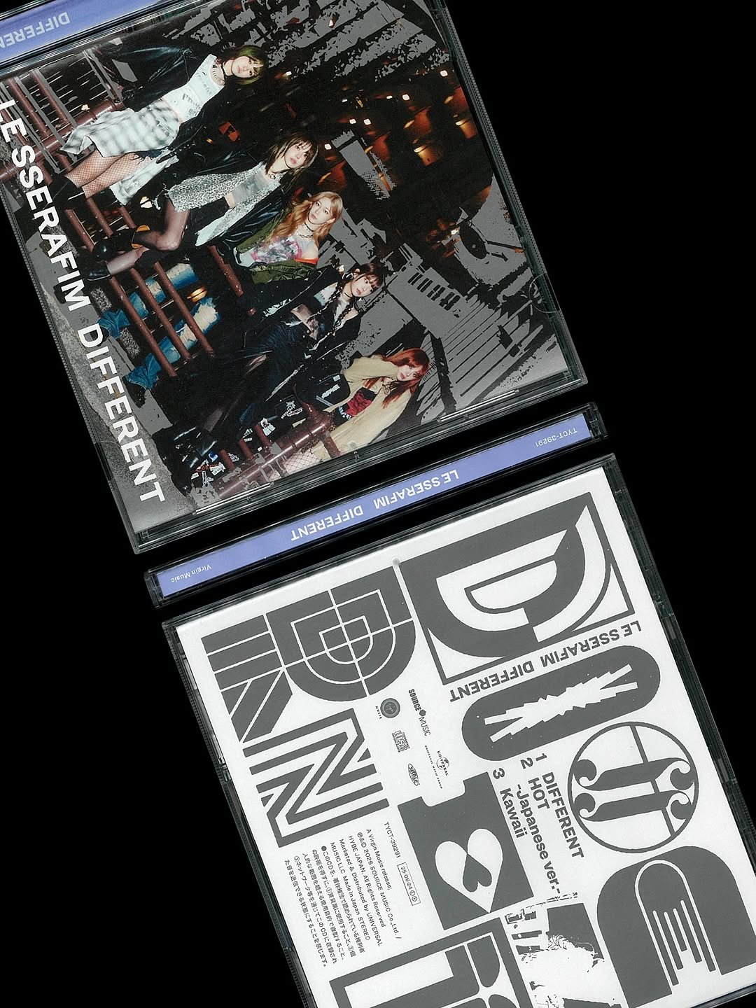 Photo shared by paper press on November 03, 2025 tagging @le_sserafim. May be an illustration of poster and text.