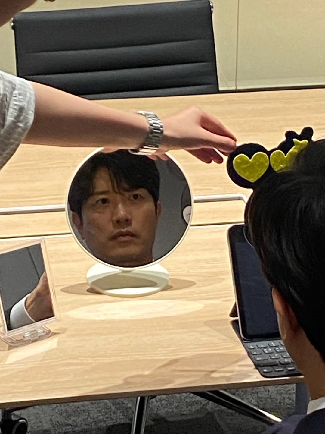 Photo by 박희순 on February 05, 2026. May be an image of one or more people, bangs and text.