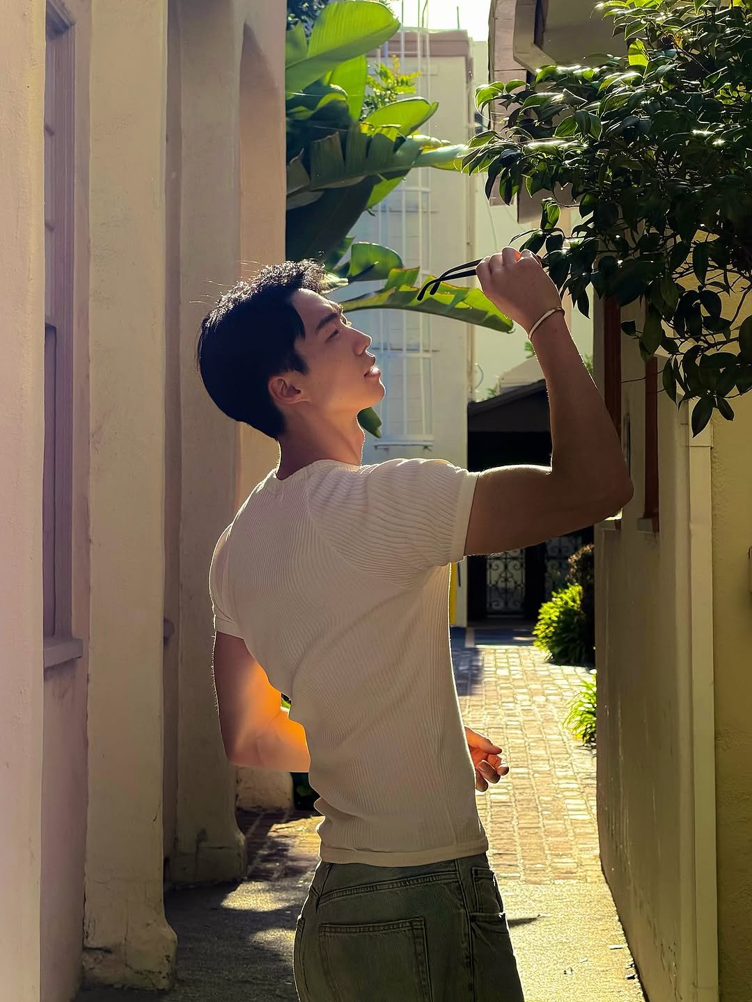 Photo by 박유리 / YURI PARK in Los Angeles, California. May be an image of standing, outdoors and text.