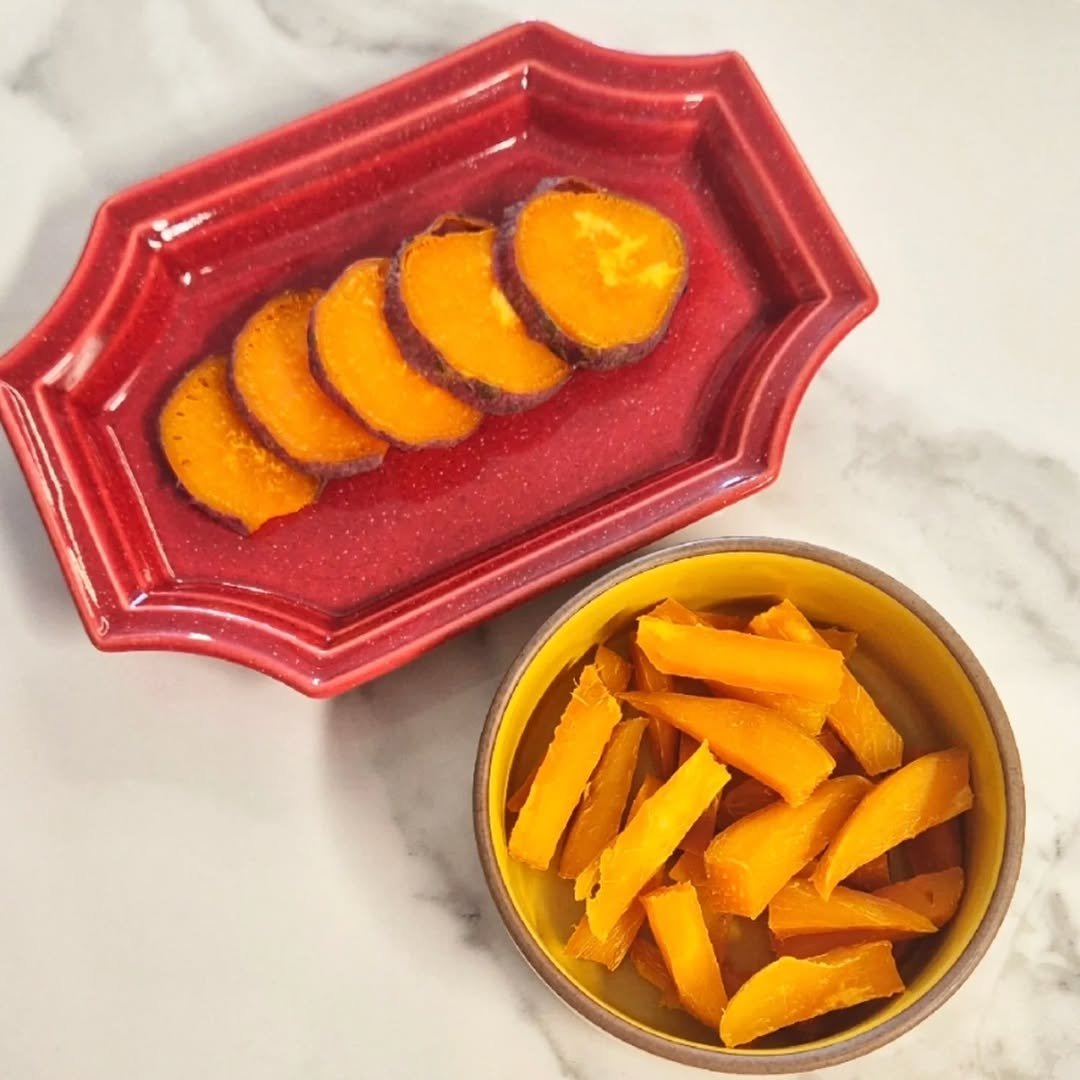 Photo by Ji Hye Park on September 25, 2025. May be an image of mango, condiment and text.