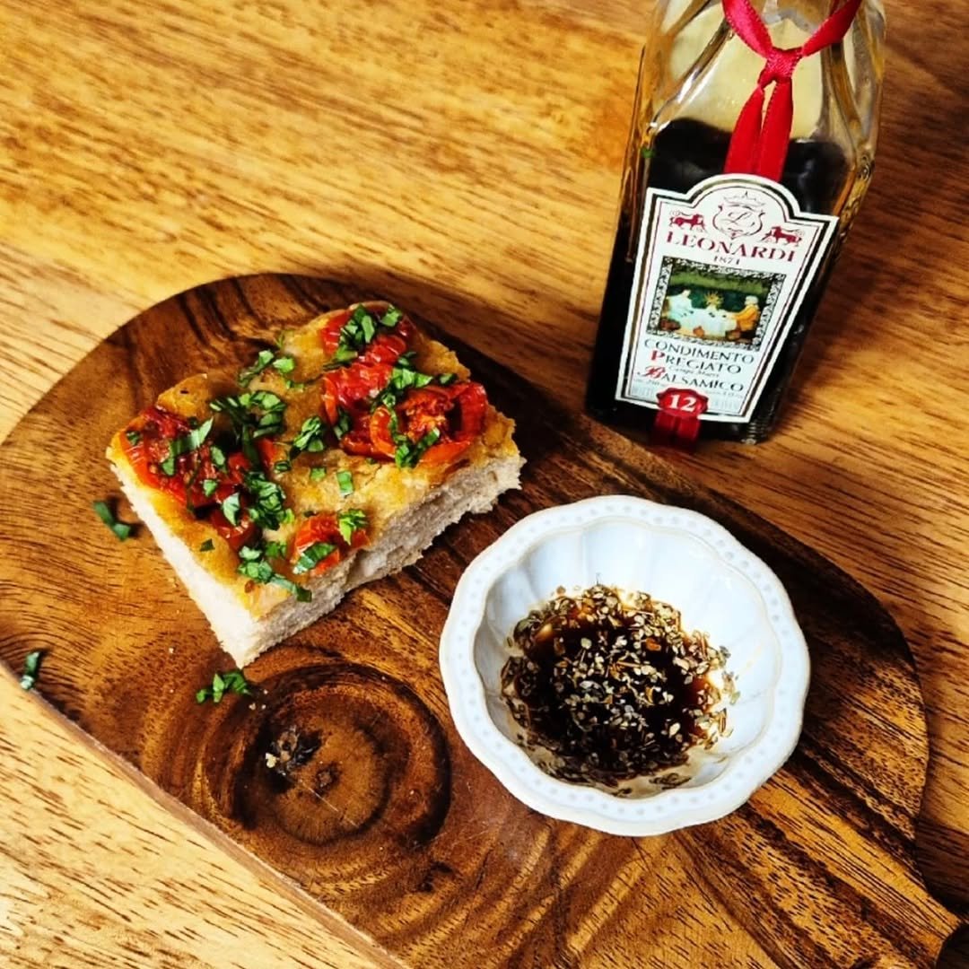 Photo by Ji Hye Park on August 12, 2025. May be an image of baguette, tofu, soy sauce, condiment and text.