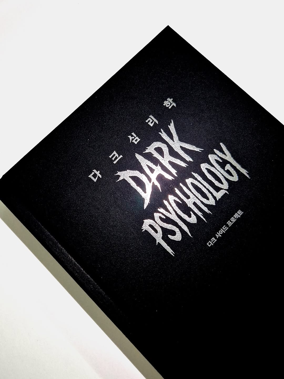 Photo by 작가 박용남 on August 31, 2025. May be an image of poster, book and text that says '樹 DARK DAPK 芸 프로젝트 PSYCHOLOGY 다크사이드프로젝트 A 花 사이드 お山'.