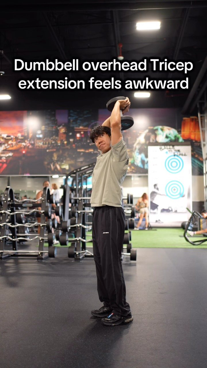 pathradecha 게시물 이미지: If you find the dumbbell overhead
Tricep...
