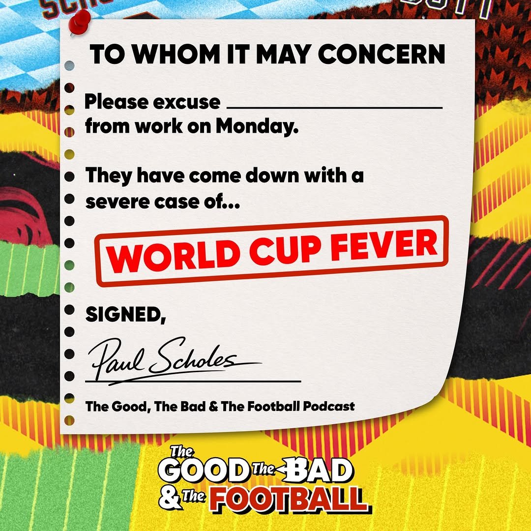 paulscholesaaa 게시물 이미지: Ahead of England vs Mexico at 1am we’ve got...