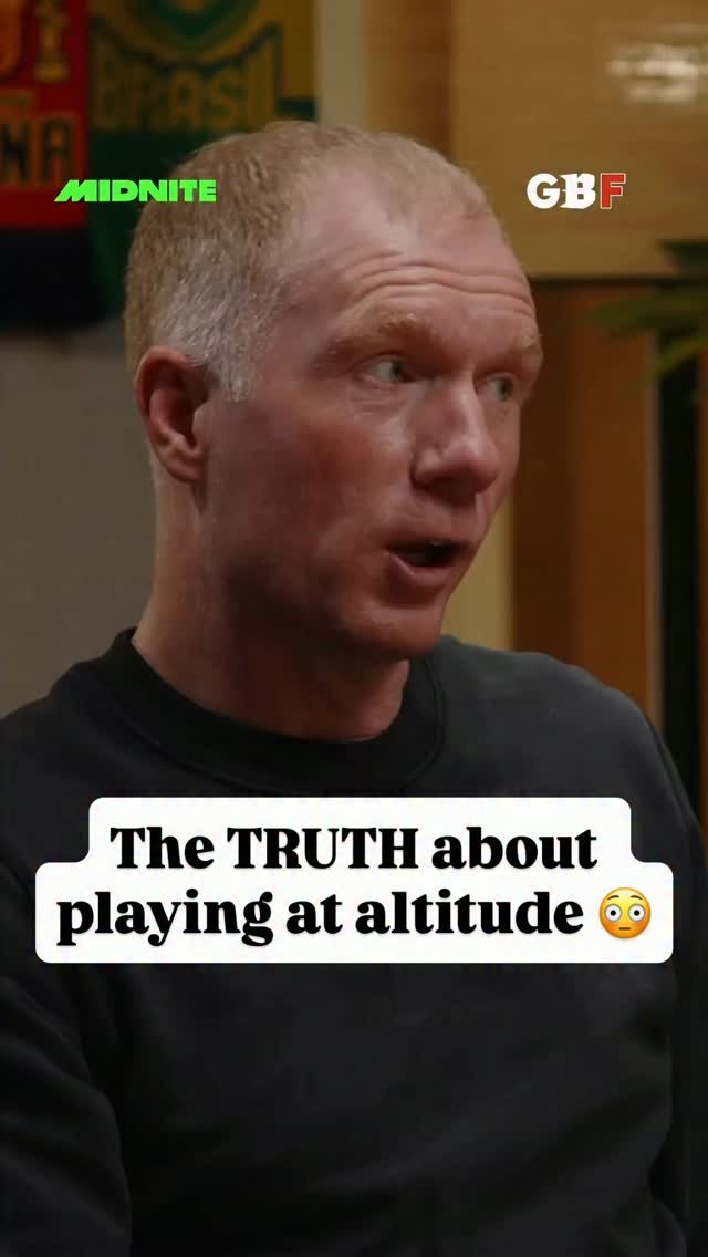 paulscholesaaa 게시물 이미지: Scholes & Butt have played at high altitude...