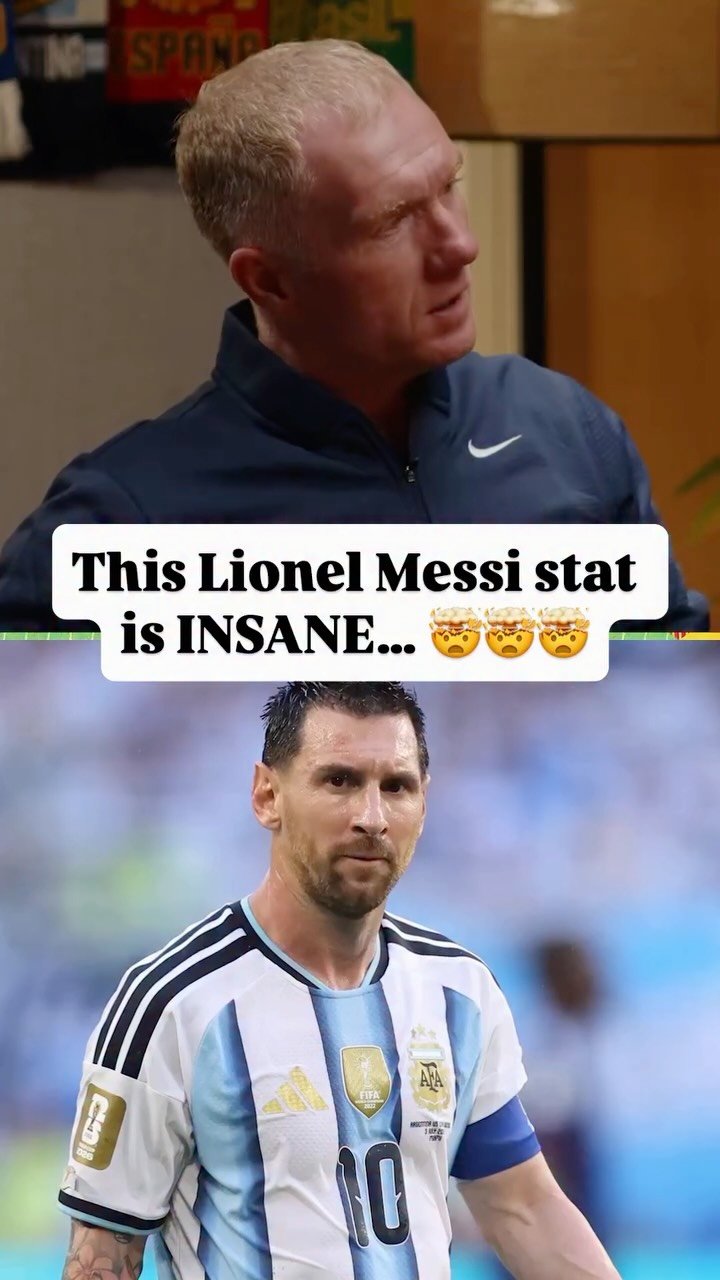 paulscholesaaa 게시물 이미지: Messi doing 60% of the game at walking pace...