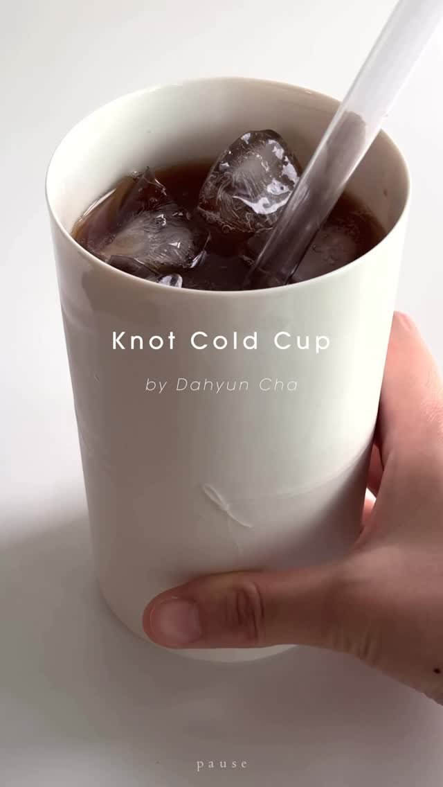 pause.seoul.official 게시물 이미지: [차다현] 매듭콜드컵 Knot Cold Cup

* 8.7cm x 14cm(h) /...