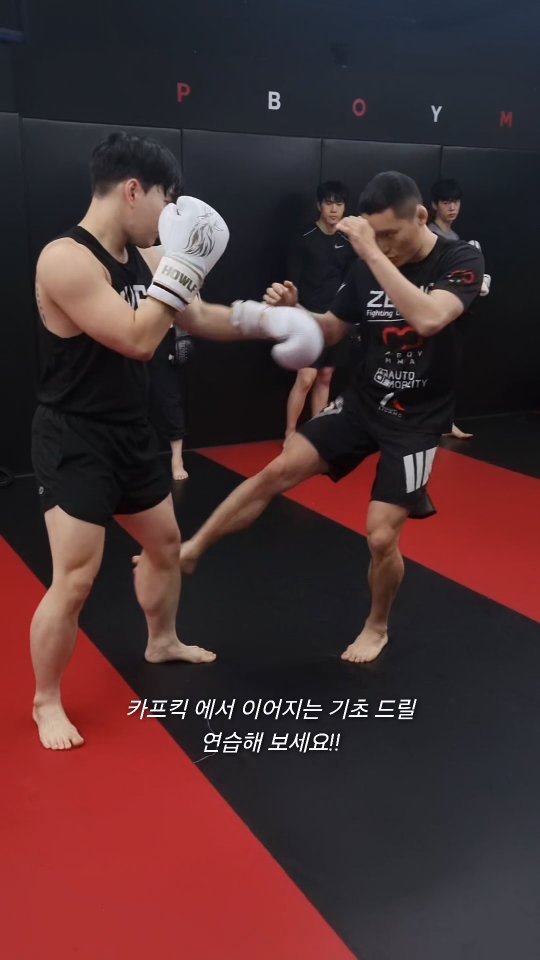 pboymma 게시물 이미지: 초보자들을 위한
카프킥 에서 이어지는 기초 드릴!
.
#송파복싱 #송파mma...