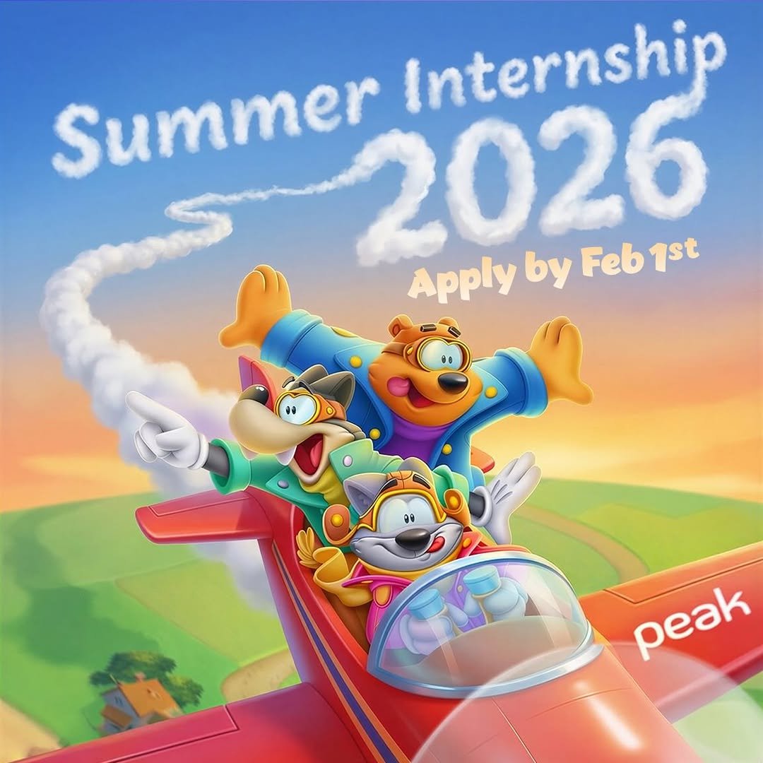 peak 게시물 이미지: 🚀 Summer Internships 2026 Are Now Open!

We’re...