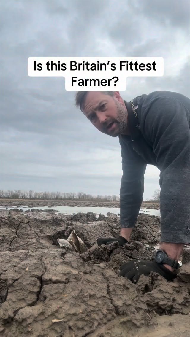 petitepeonys 게시물 이미지: Is this Britain’s Fittest Farmer? @farmersweekly