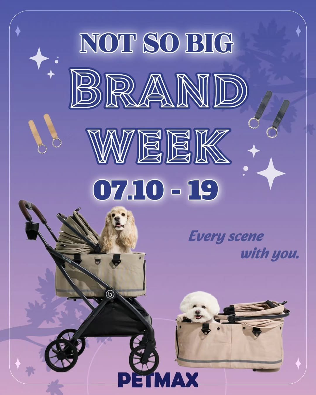 petmax_official 게시물 이미지: 💜낫쏘빅X펫막스 브랜드위크💜

✨7월 10일 - 19일✨

낫쏘빅 강아지 유모차...