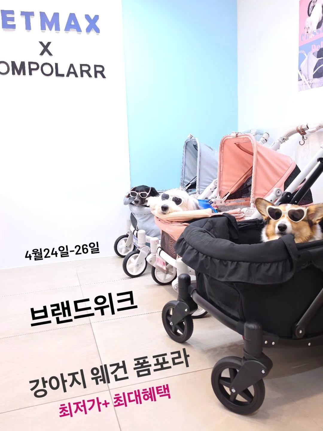 petmax_official 게시물 이미지: 폼포라펫 브랜드위크

쳇막스에서 최대혜택으로 만나보세요!:)

4월...