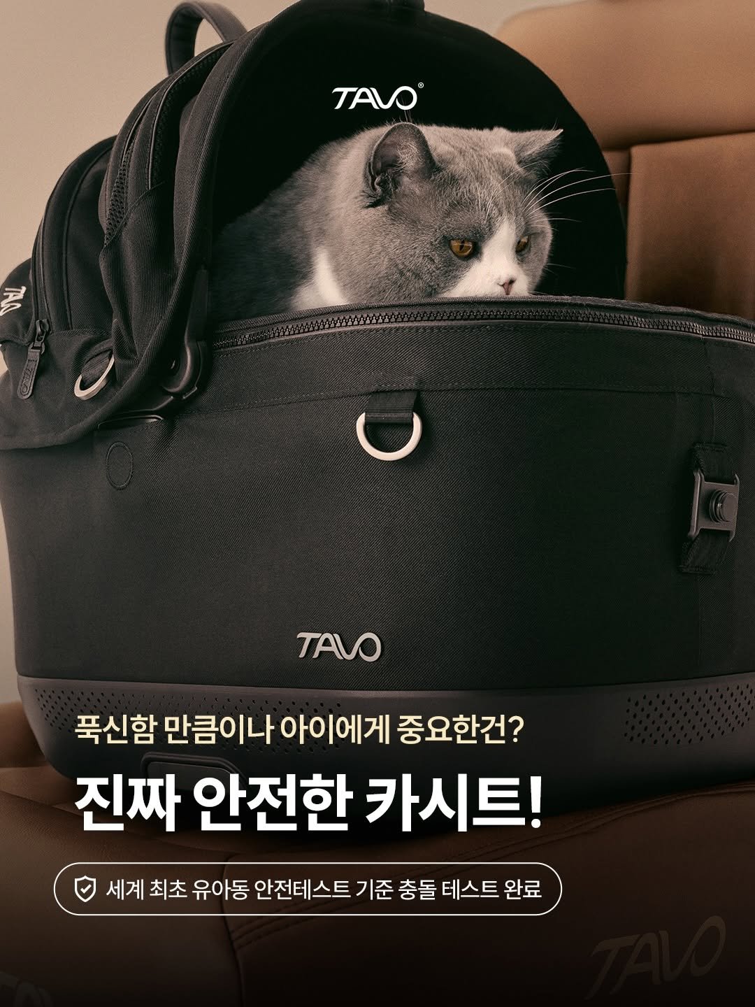 petmax_official 게시물 이미지: 예민한 고양이들도 탑승할 수 있는 ‘유모차’ 겸 ‘카시트’가 있다??

Epp소재로...