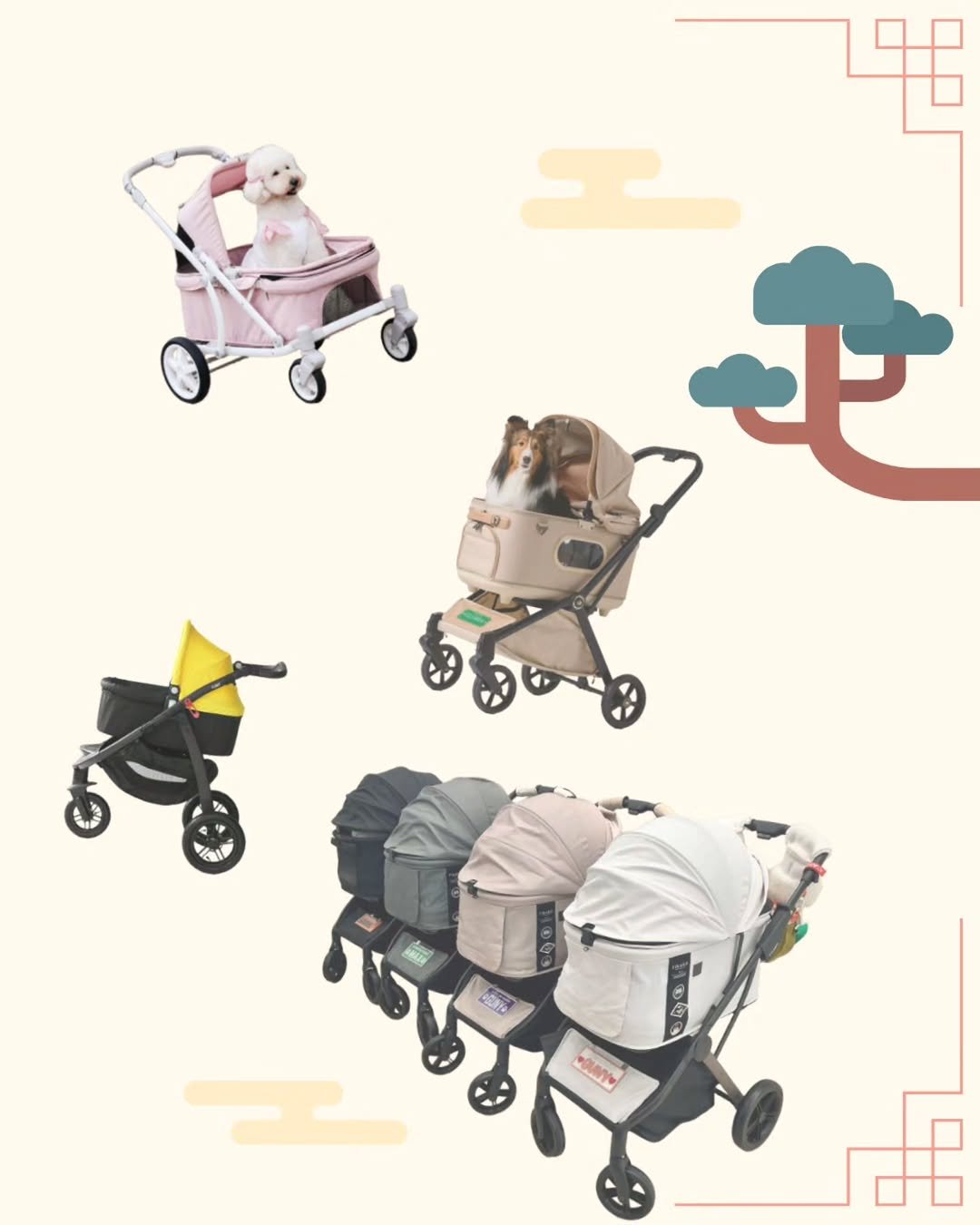 Photo by 펫막스 | 강아지유모차 | 개모차 in 용인시. May be an image of buggy, baby bed, carriage and text.