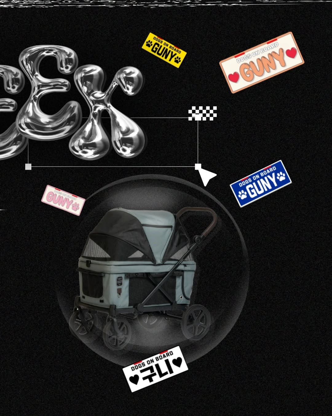 Photo by 펫막스 | 강아지유모차전문점 | 개모차 on September 29, 2025. May be an illustration of ‎gas mask, helmet, poster, football helmet and ‎text that says '‎#GUNY *GÜNYE GS DN ១០6ន BOARD DORSOUGGANO BOARD DOGS GUNY GUNY ON . GUNY DOGS ON م" GUNY B BOARD BOARD DOGS 구니 フチレ ON‎'‎‎.