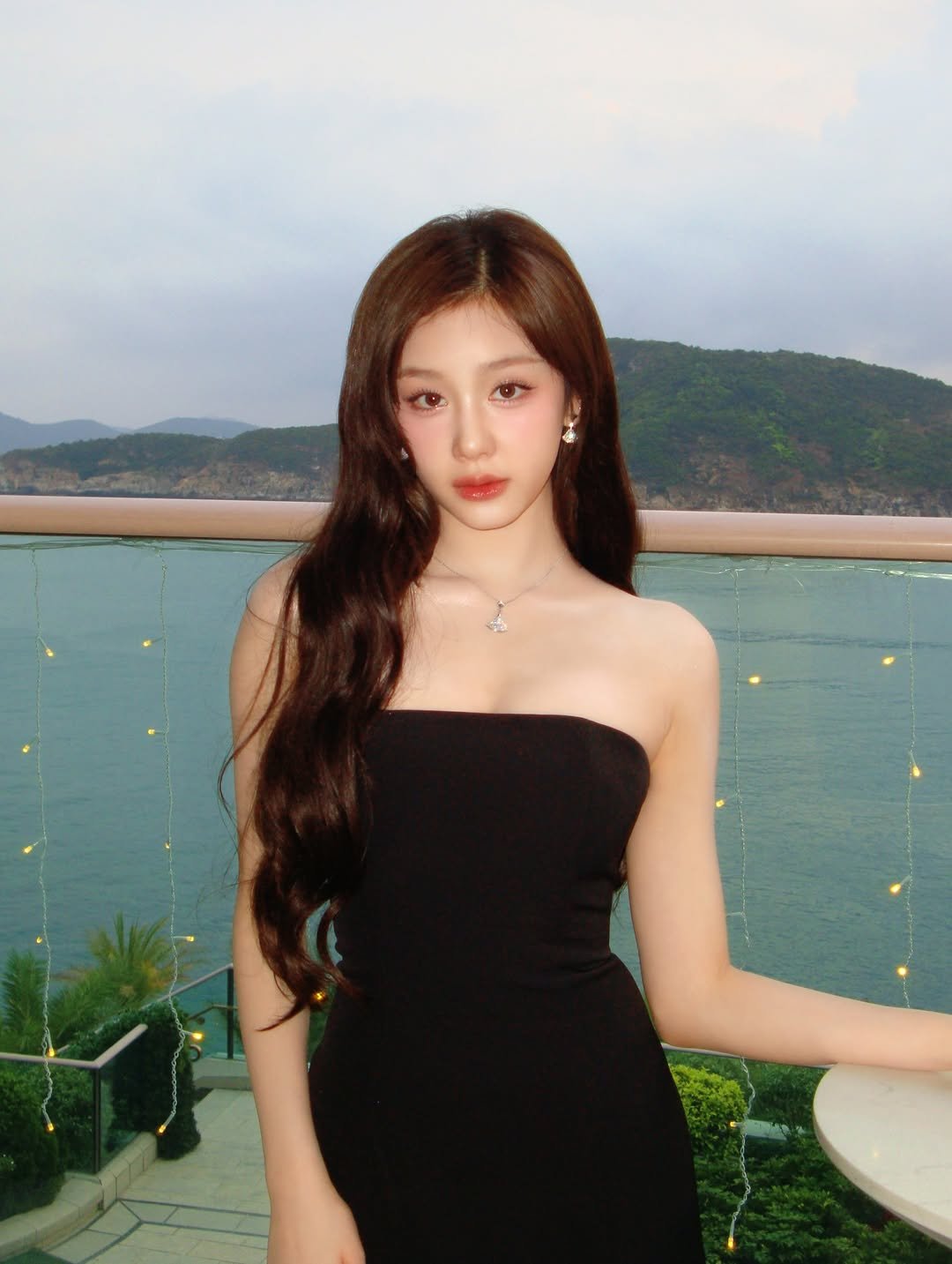 Photo shared by BABYMONSTER PHARITA 파리타 FANPAGE on March 30, 2026 tagging @babymonster_ygofficial, and @babymonster_ygs. May be an image of one or more people, hair, dress and text.