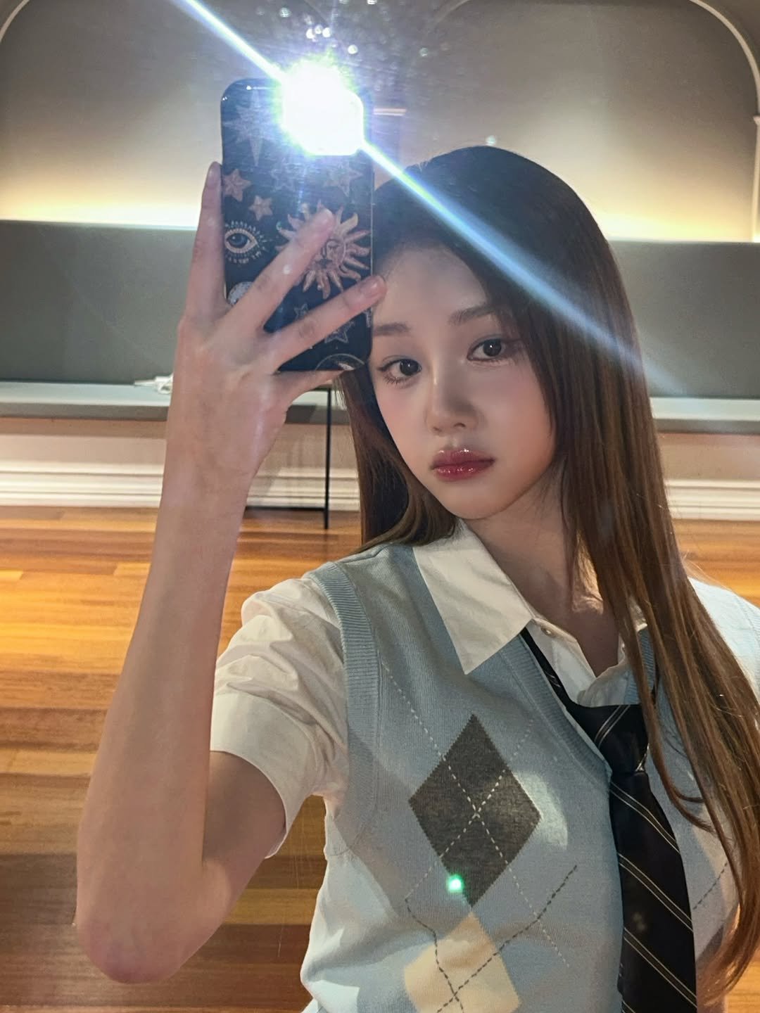 Photo shared by BABYMONSTER PHARITA 파리타 FANPAGE on February 18, 2026 tagging @babymonster_ygofficial, and @babymonster_ygs. May be an image of one or more people, hair and text.