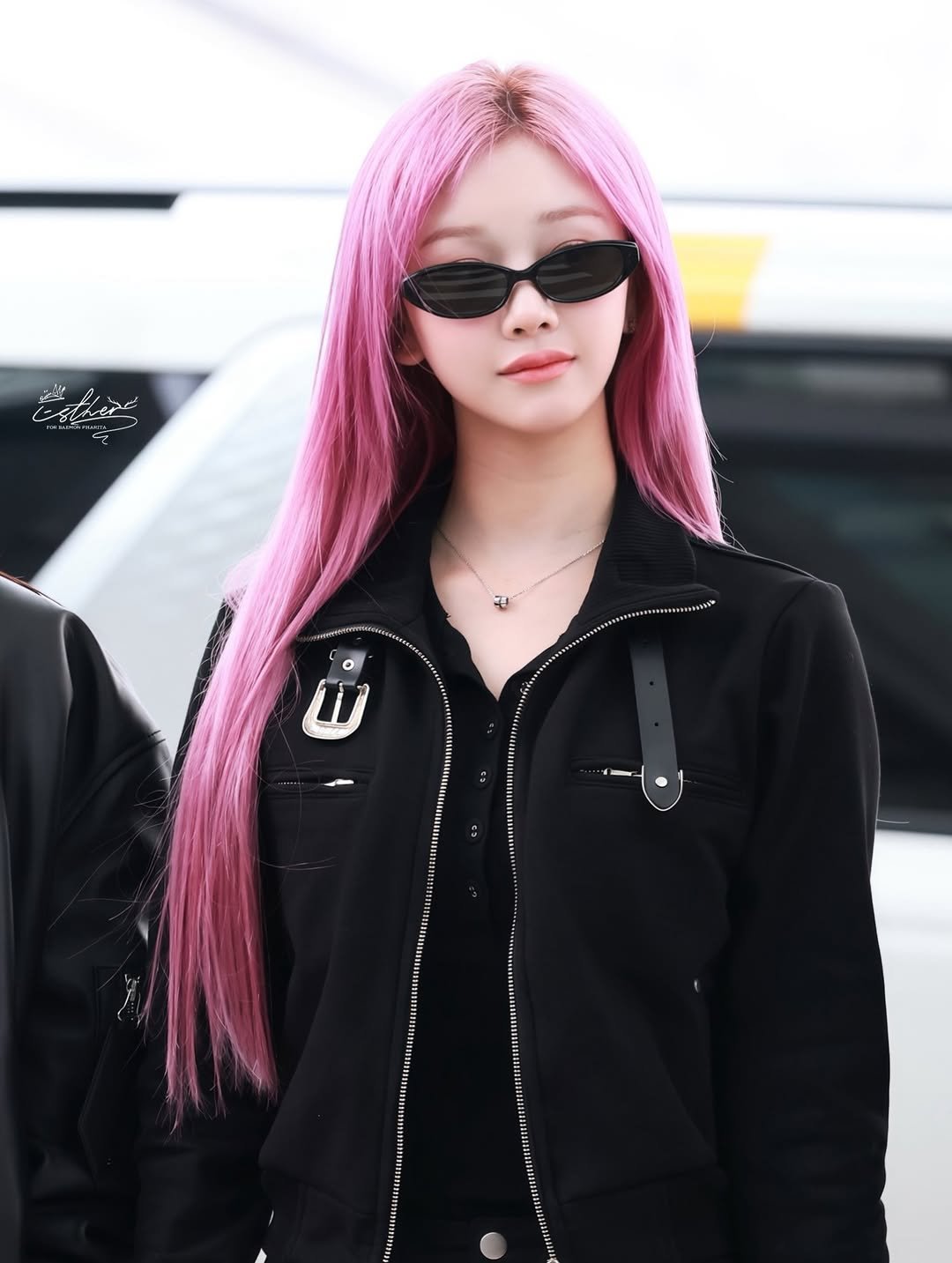 Photo shared by BABYMONSTER PHARITA 파리타 FANPAGE on November 24, 2025 tagging @babymonster_ygofficial, and @babymonster_ygs. May be an image of one or more people, hair and text.