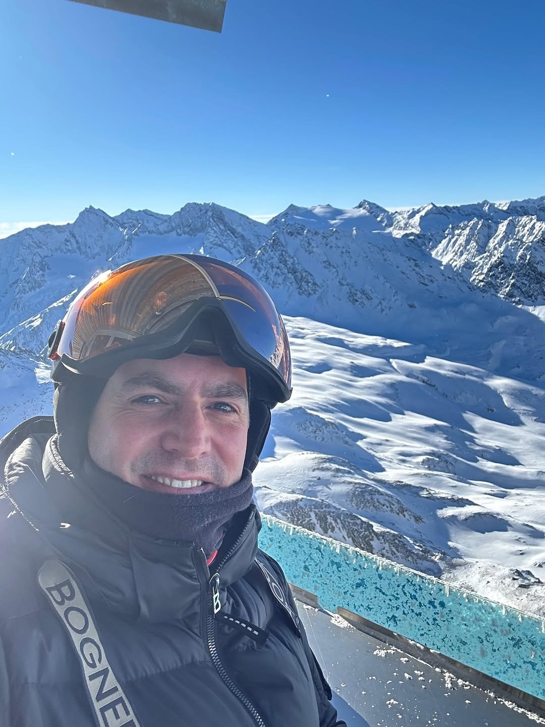 Photo by Philipp Lahm on January 06, 2026. May be an image of ski, ski slope and text.