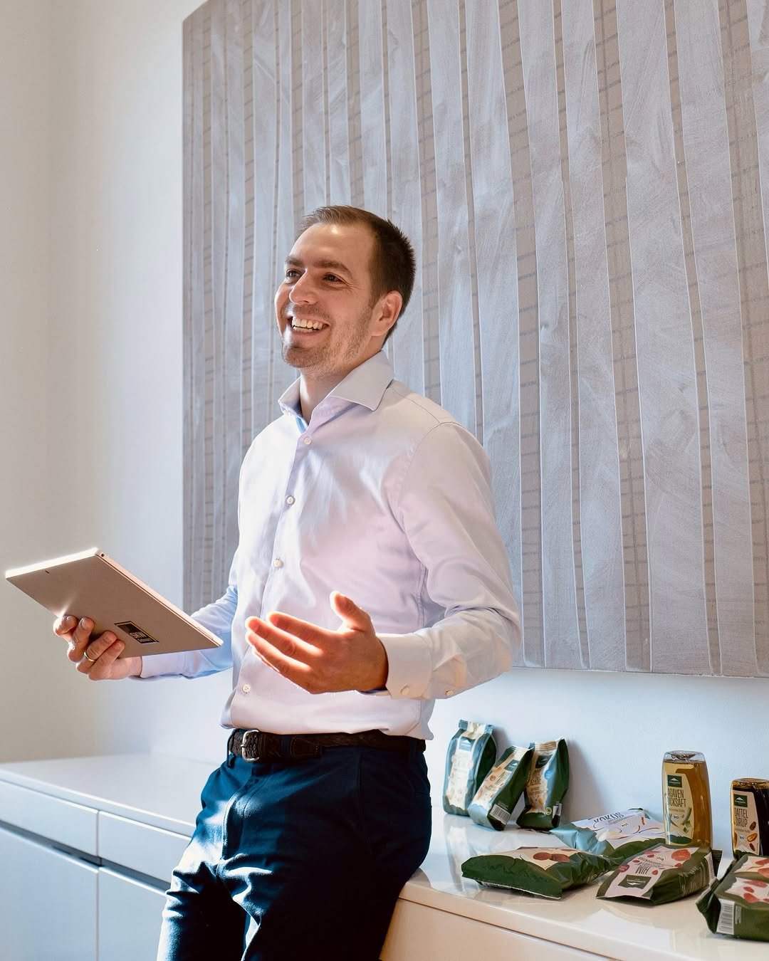 Photo shared by Philipp Lahm on April 27, 2026 tagging @dateveg. May be an image of studying, bureau, office and text.