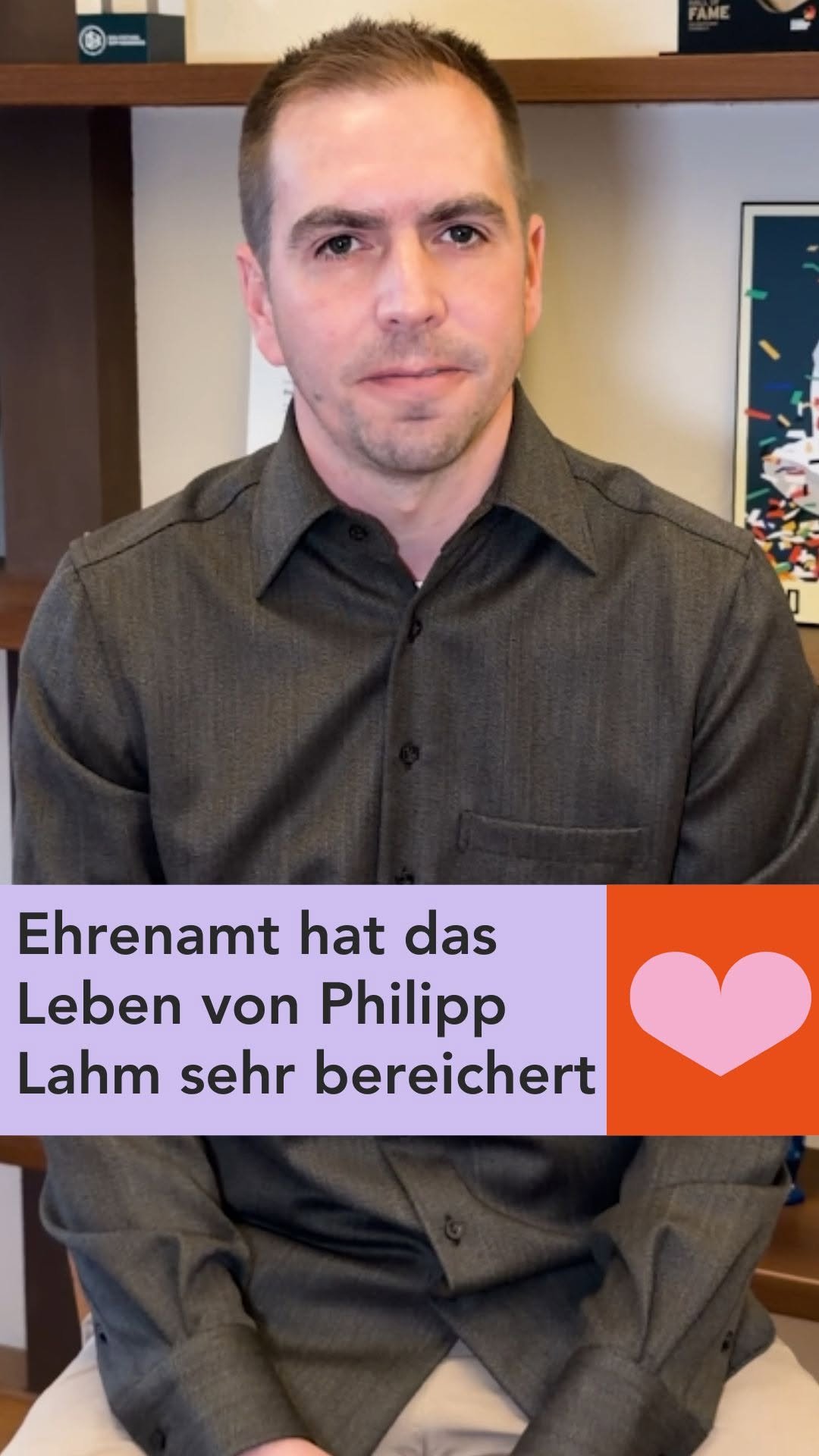 philipplahm 게시물 이미지: Ehrenamt inspiriert und prägt einen fürs ganze...