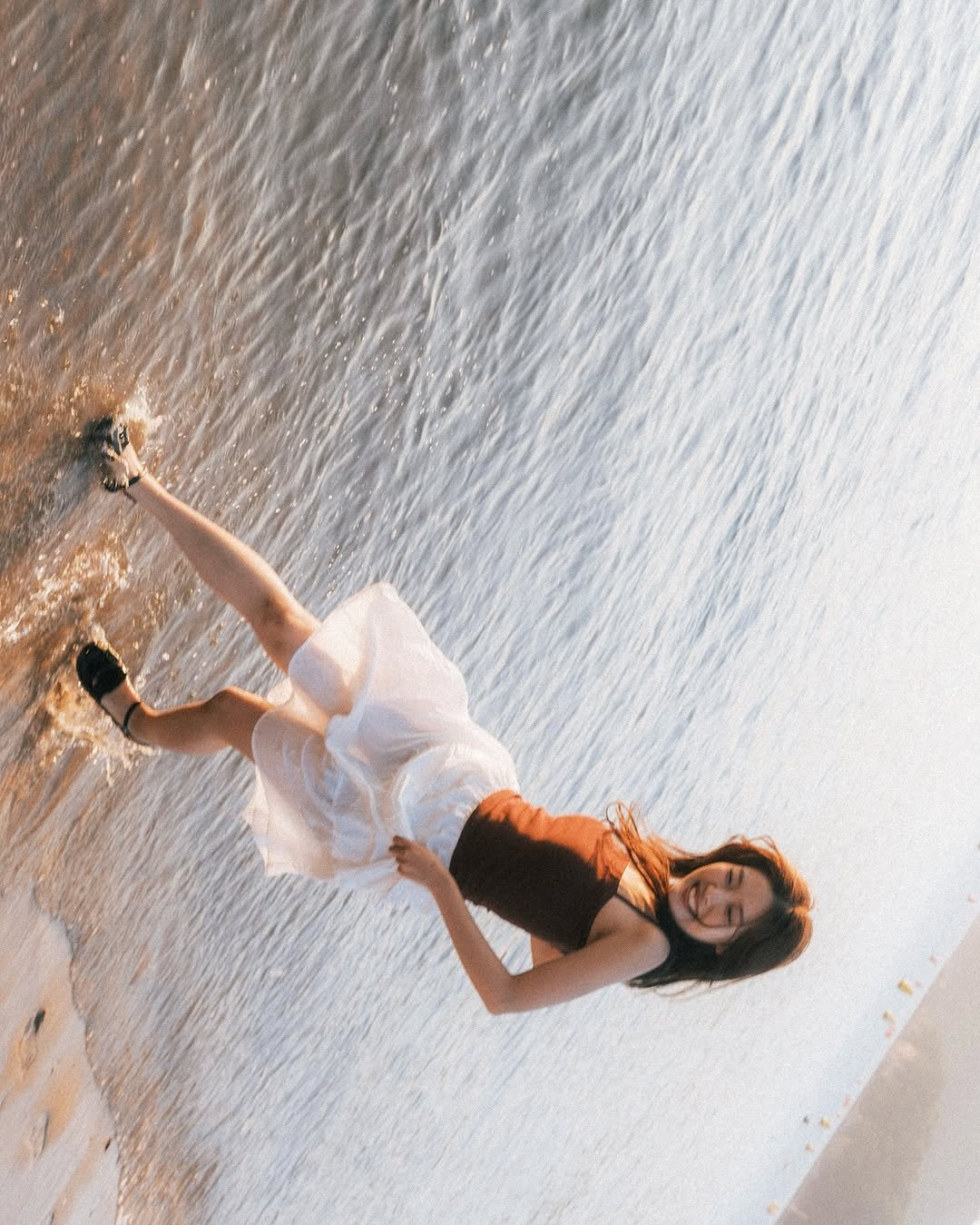 Photo shared by 이선우 on August 20, 2025 tagging @ifsxax. May be an image of 1 person, gown and text.