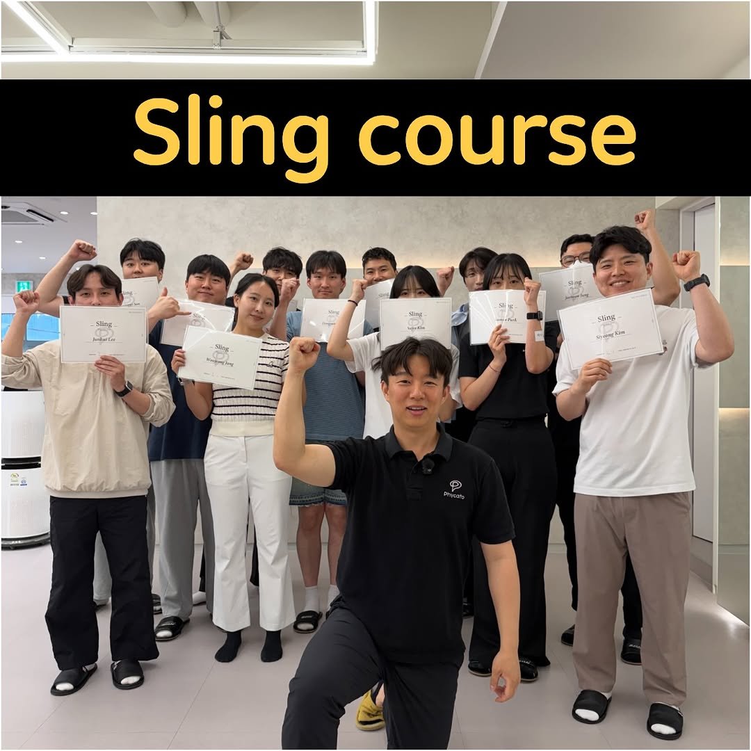 phycato_ 게시물 이미지: 피카토 - Sling course / 5.21
.
2주간 교육 들으시느라 고생...