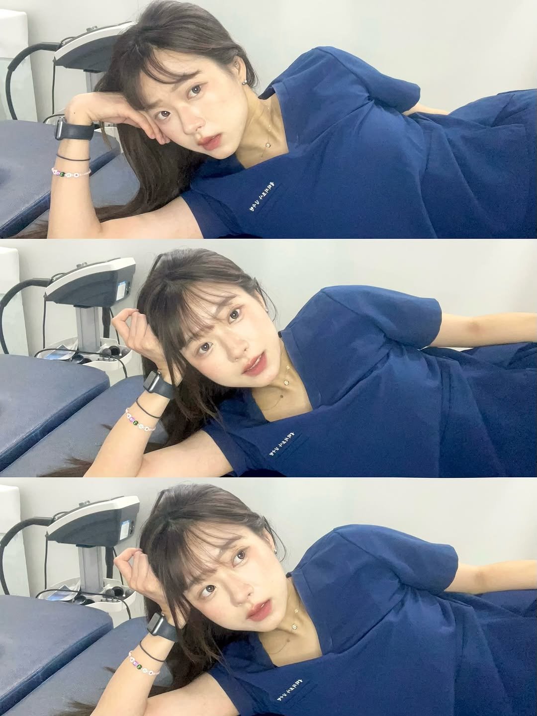 Photo by 김수현 | 수현쌤 on November 11, 2025. May be an image of one or more people, hair, hospital and text.