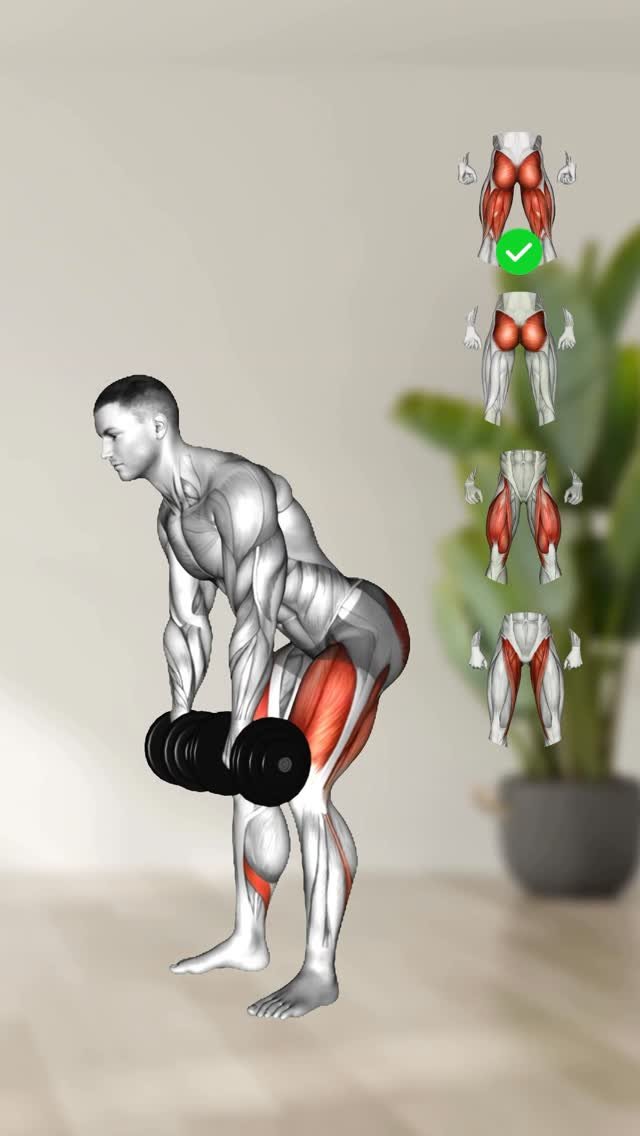 physio_tip 게시물 이미지: Hit every part of the legs with Dumbbells...