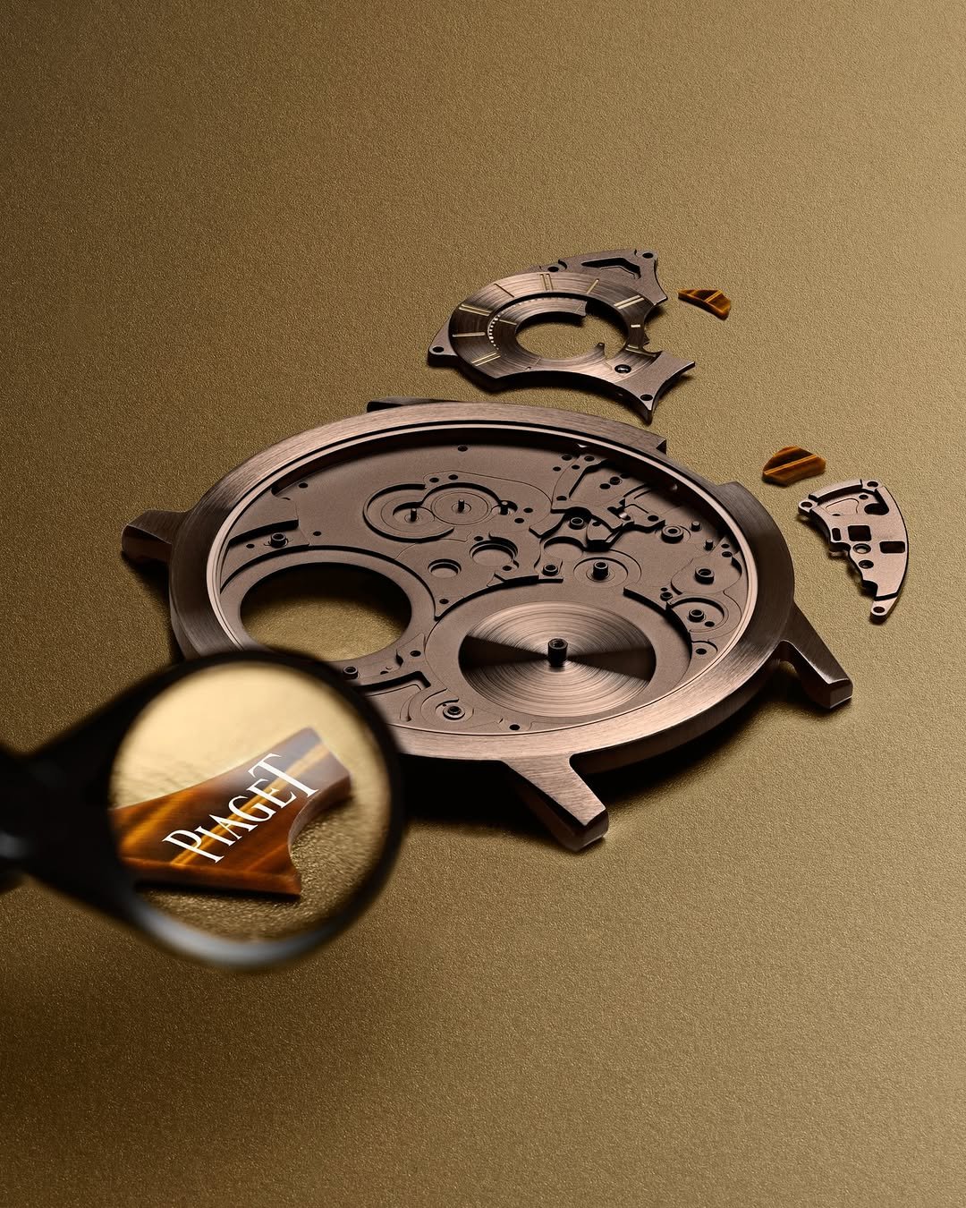 piaget 게시물 이미지: Tiger eye, with its captivating radiance,...