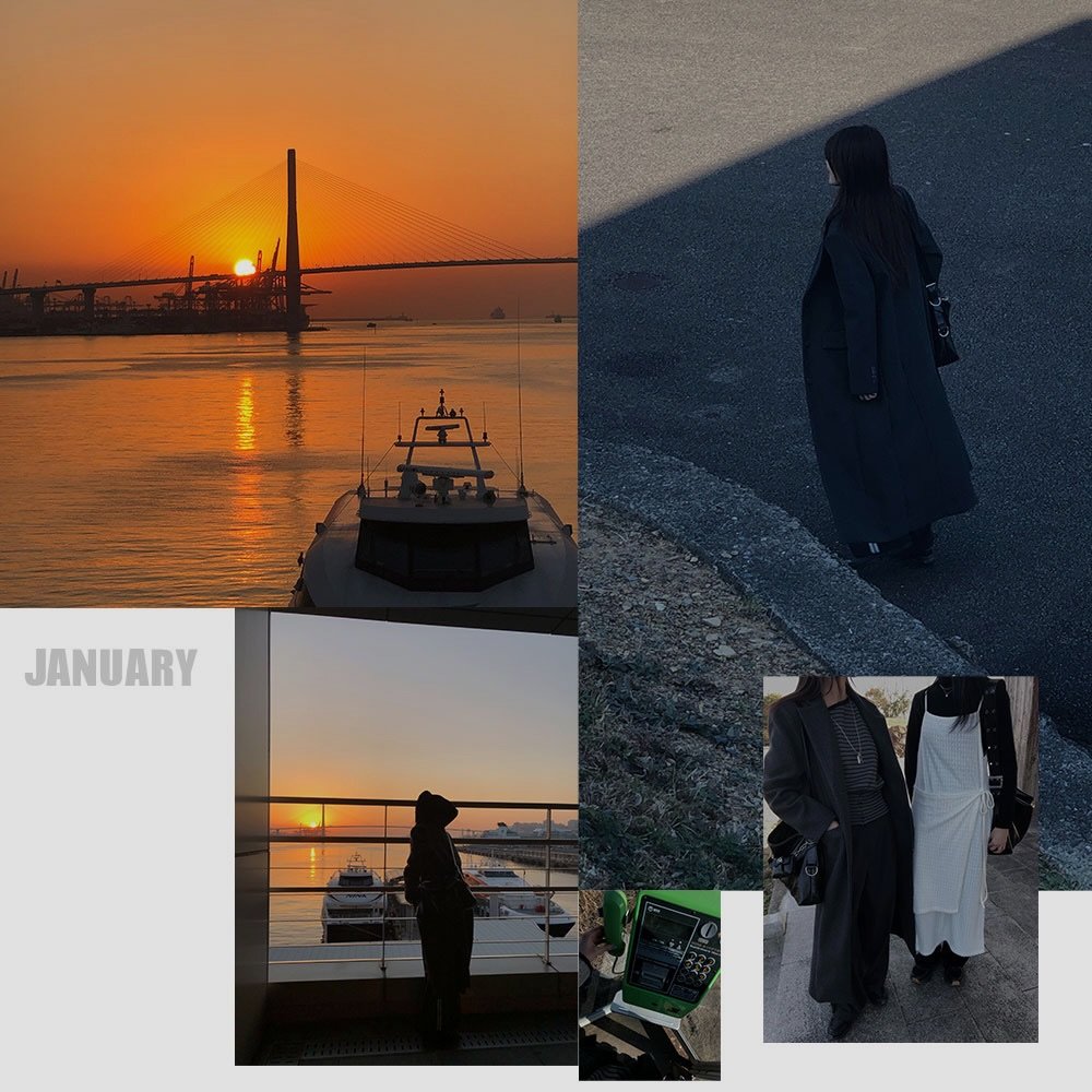 Photo by 피키뚜 on January 04, 2026. May be an image of ‎overcoat, parka, magazine and ‎text that says '‎ي JANUARY‎'‎‎.