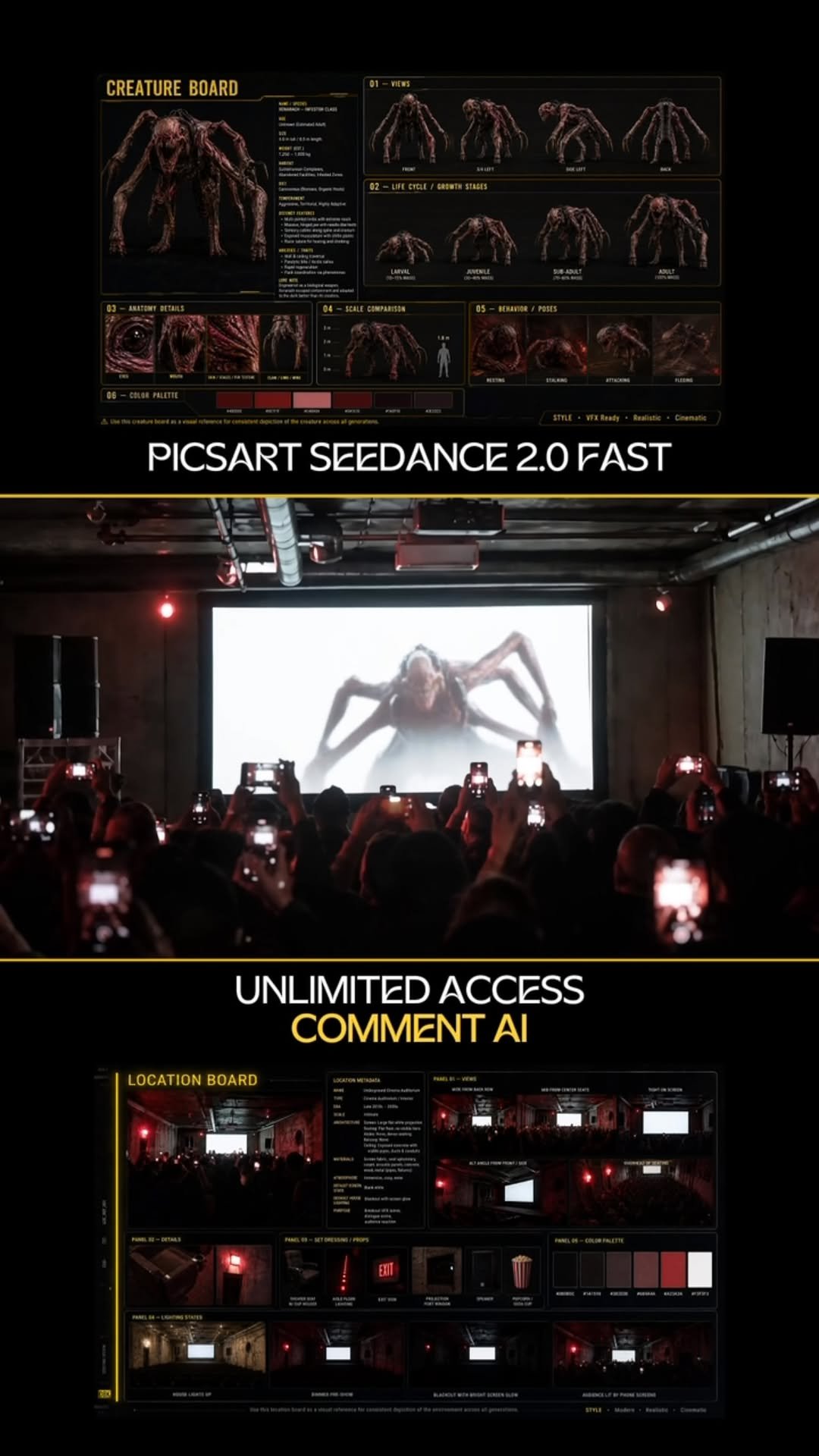 picsart 게시물 이미지: I generated over 100 videos this week and paid...