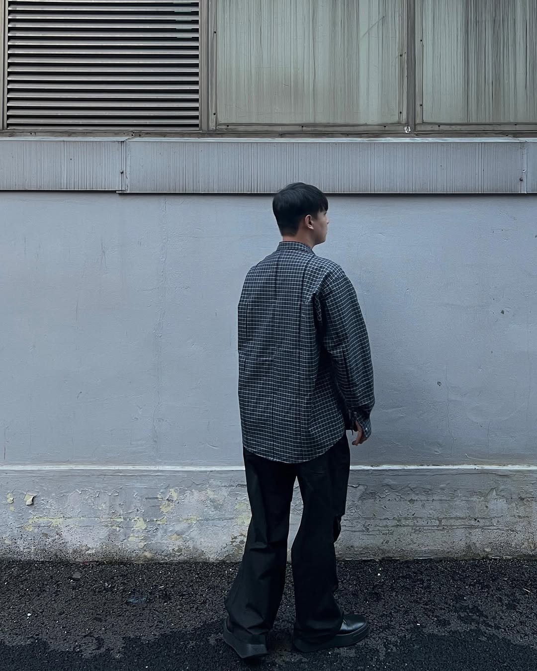 셔츠,오버핏셔츠,더비슈즈,셔츠코디,남자코디.데일리코디