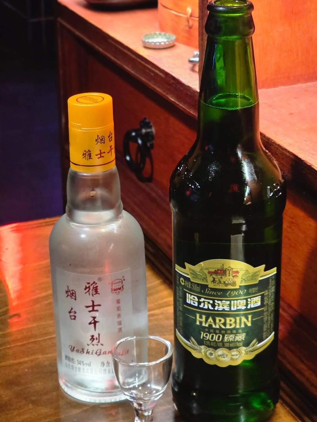 Photo by 재슐랭 on April 03, 2026. May be an image of beer and text.