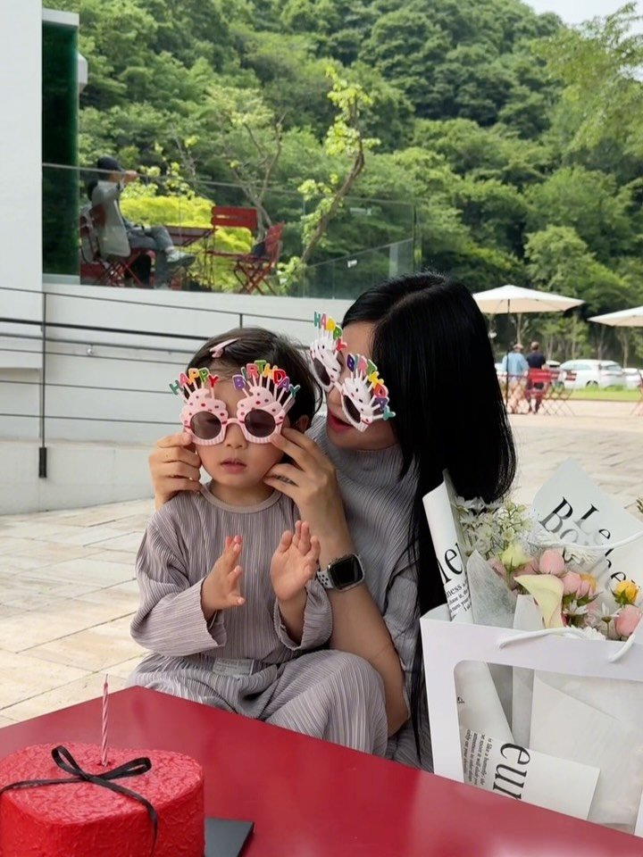 pilabody_pilates 게시물 이미지: 생일 전날 전야제부터 하루내내 사랑하는 우리 남치니와 천사꼬의 축하를 듬뿍 받았던...