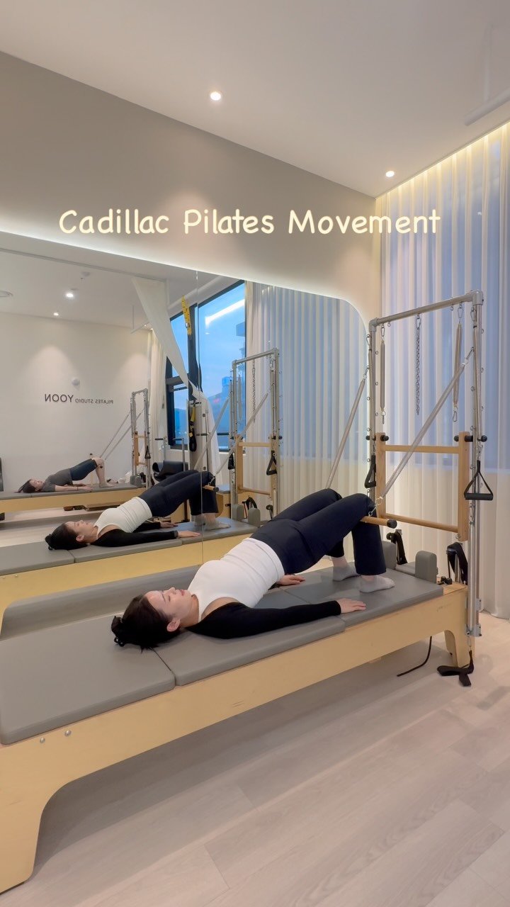 pilates_ohj 게시물 이미지: 오늘은 회원님과 함께 캐딜락에서 
롤다운바를 활용한 시퀀스를...