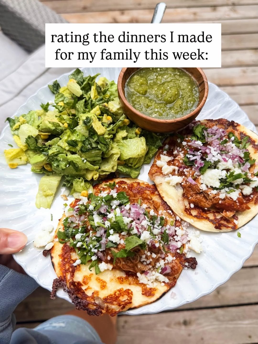 pinchofyum 게시물 이미지: Rating the dinners I made for my family this...
