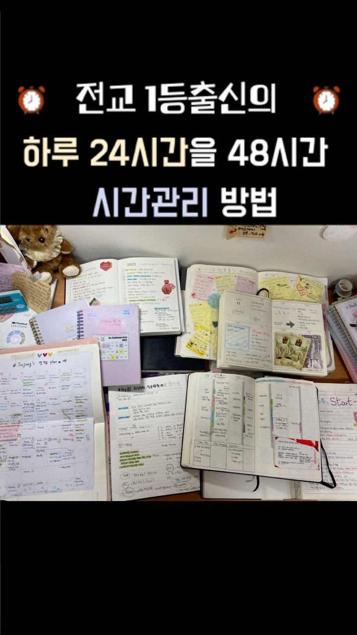 pink._.soodal 게시물 이미지: 저를 팔로우 하시고, 댓글에 ‘10’ 적어주시면 1년을 변화시킨 계획표 양식...