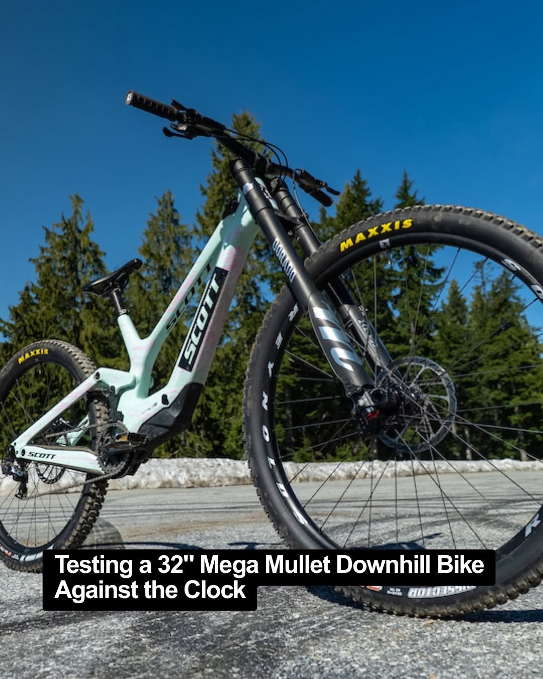 Photo by Pinkbike on April 28, 2026. May be an image of bicycle and text.